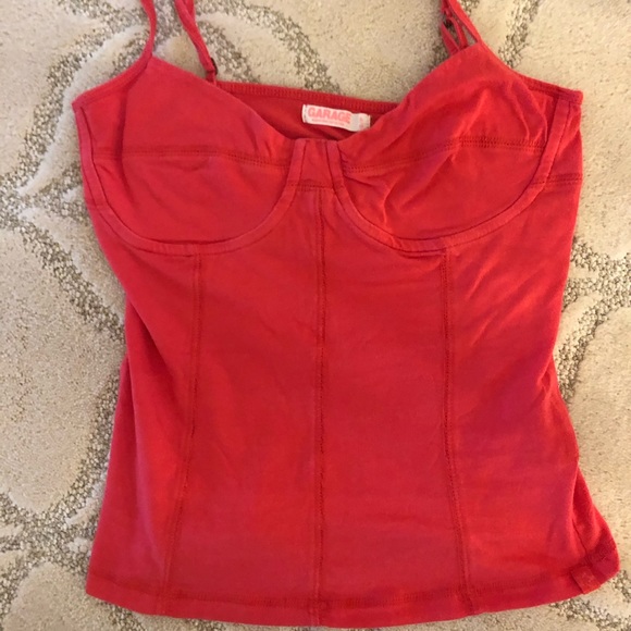 Red bustier top - Picture 2 of 2